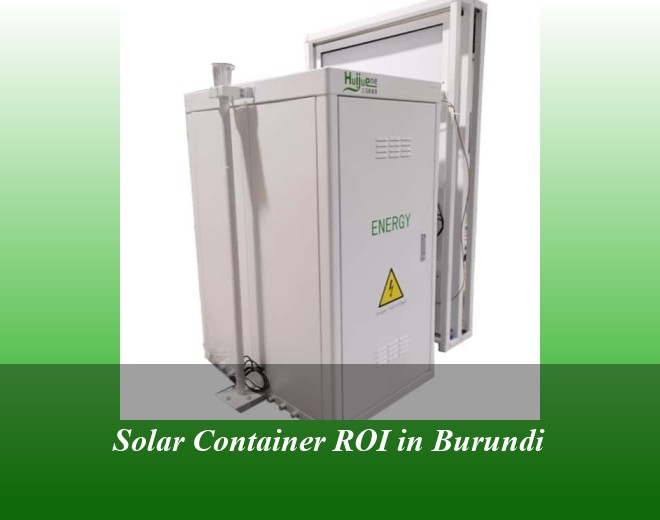 Solar Container ROI in Burundi